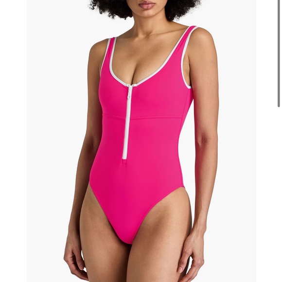Melissa Odabash Bellino One-Piece Swimsuit Size 12 - Picture 1 of 8
